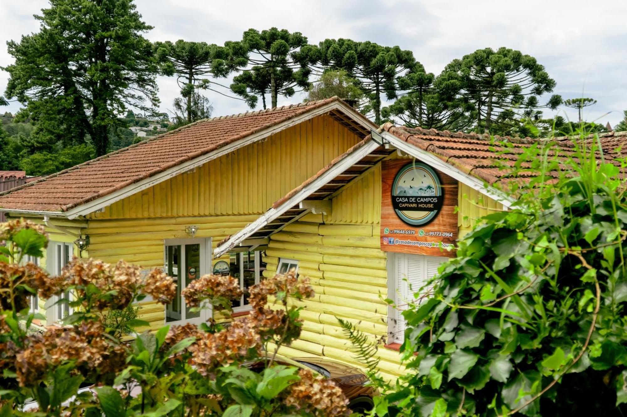 Velinn Pousada Casa De Campos Capivari House Campos do Jordão Exteriör bild